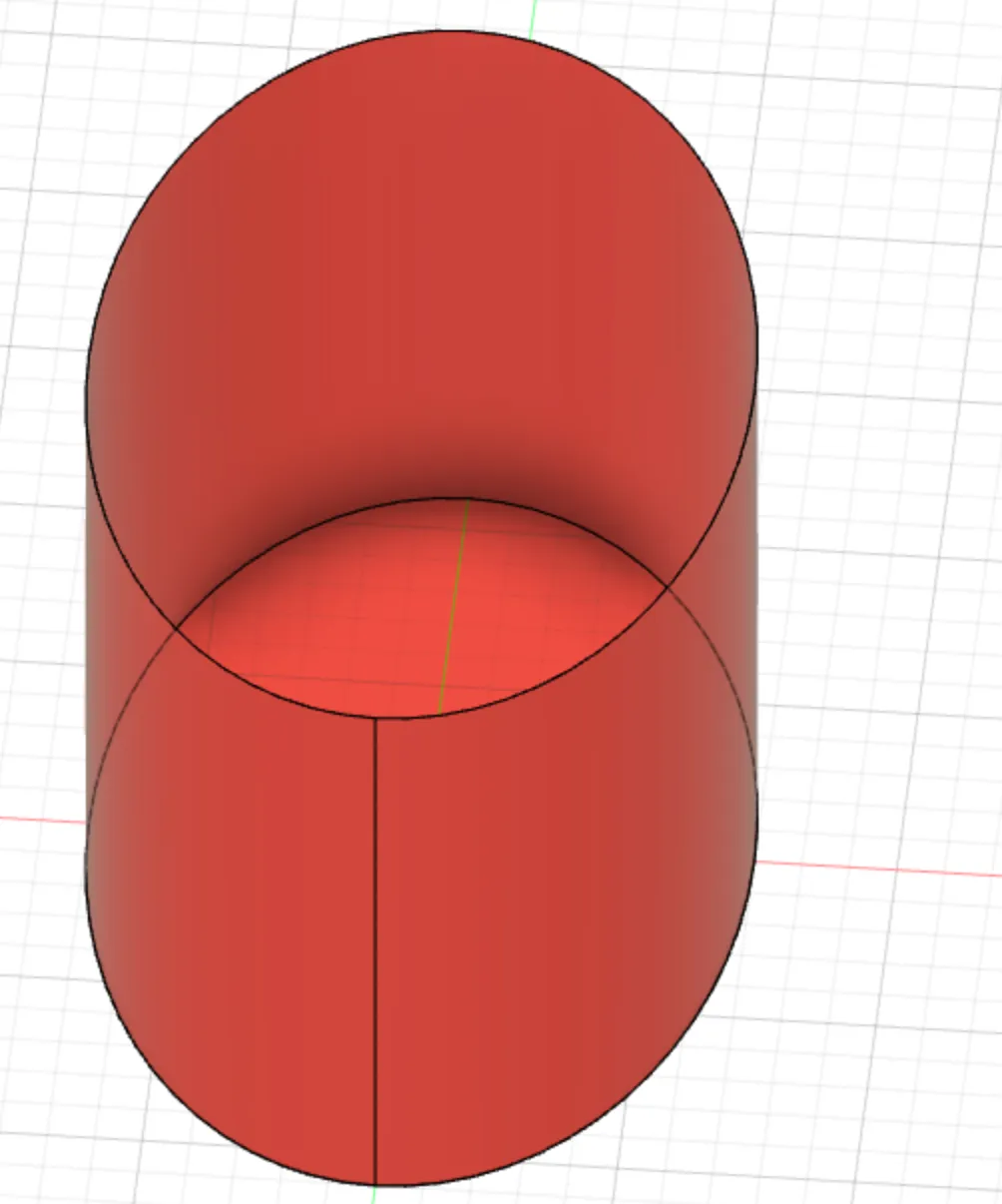 A 3D object in the supposed flat pattern