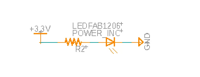 Power LED schematic