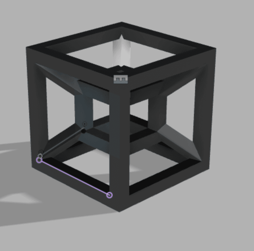 Finished cube