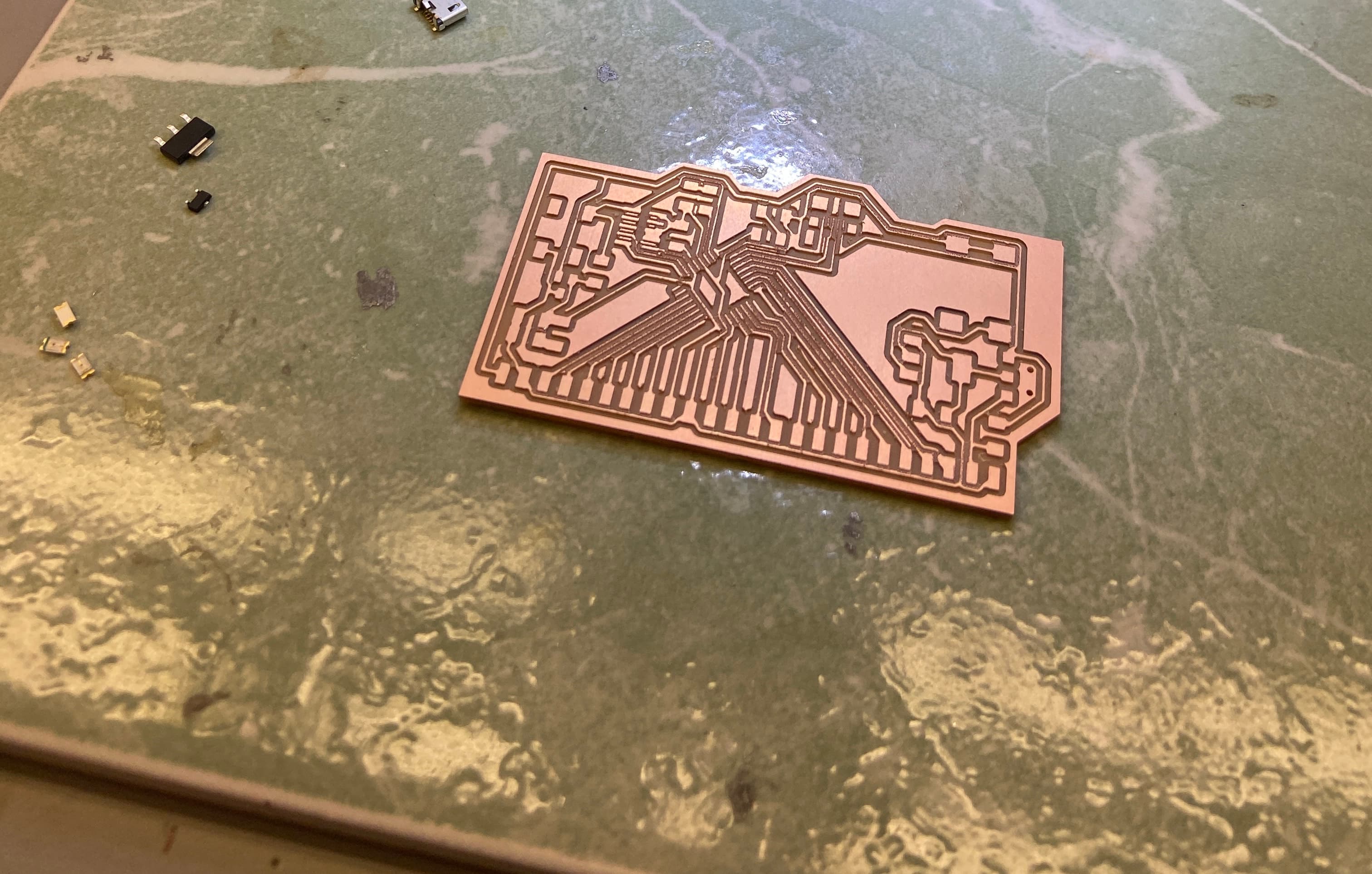 Milled board