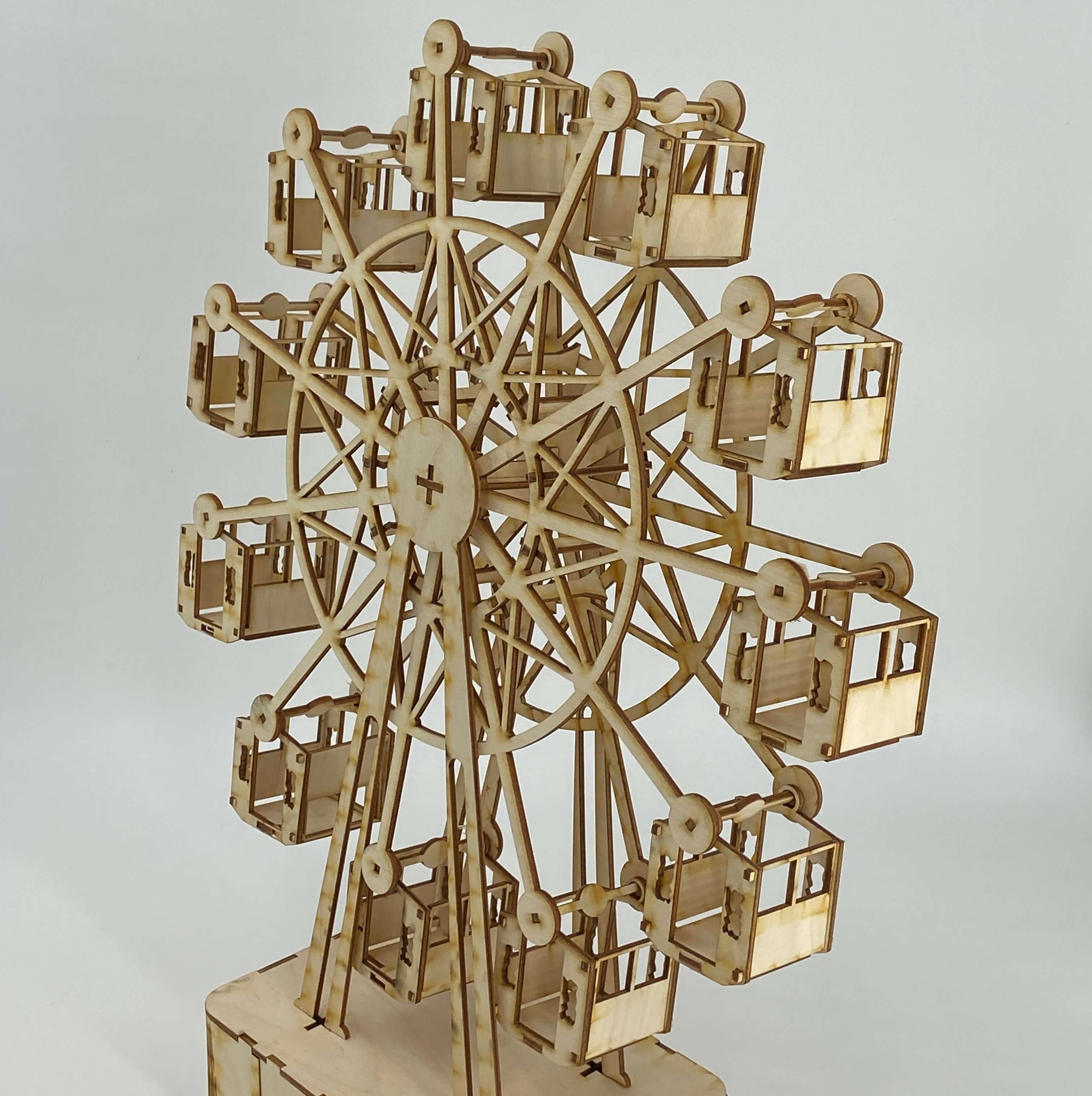 Laser Cut Ferris Wheel