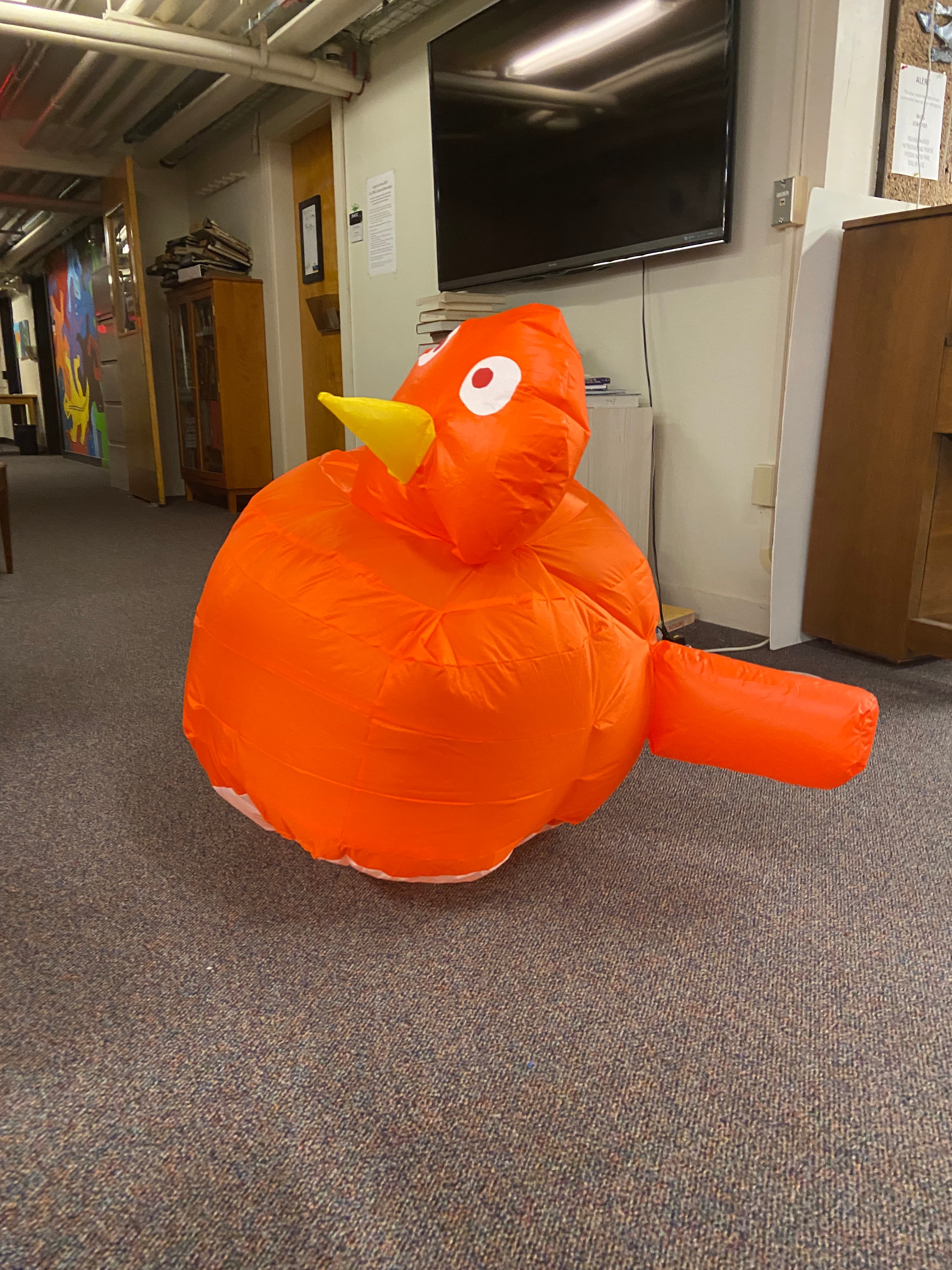 Giant Inflatable Pigeon